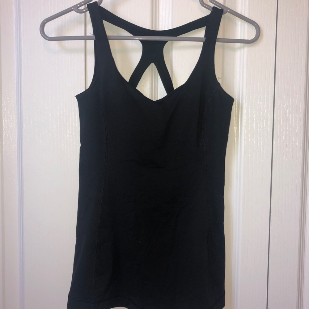 Lululemon tank top with built in sports bra